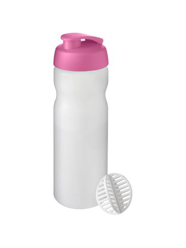 Shaker Baseline Plus o pojemności 650 ml, magenta / szroniony bezbarwny