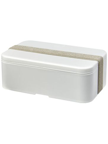 MIYO Renew jednoczęściowy lunchbox, kość słoniowa / szary kamienny