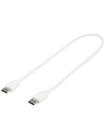 Kabel typu C do typu C TPE 3A PD, biały