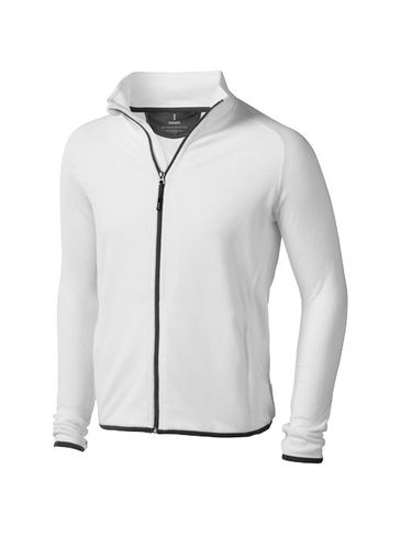 Męska kurtka mikropolarowa Brossard, biały