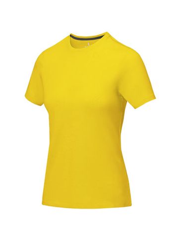 Damski t-shirt Nanaimo z krótkim rękawem, żółty