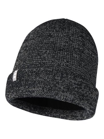 Rigi czapka odblaskowa typu beanie, czarny