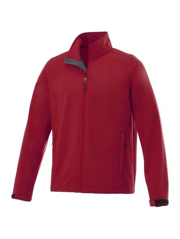 Męska kurtka typu softshell Maxson, czerwony