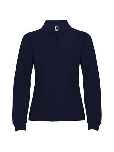 Estrella koszulka damska polo z długim rękawem, navy blue