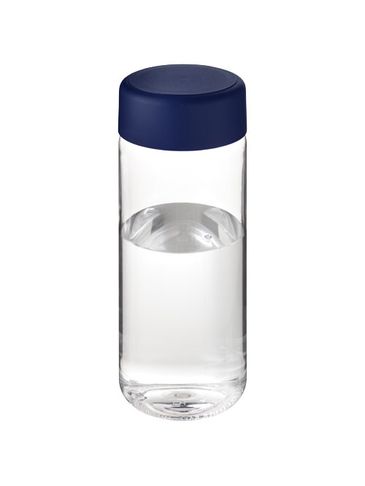 Bidon H2O Active® Octave Tritan™ o pojemności 600 ml z zakrętką, przezroczysty bezbarwny / niebieski