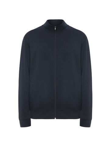 Ulan bluza unisex z zamkiem błyskawicznym na całej długości, navy blue