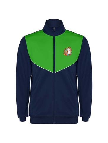 Evans dres unisex, navy blue / zielona paproć