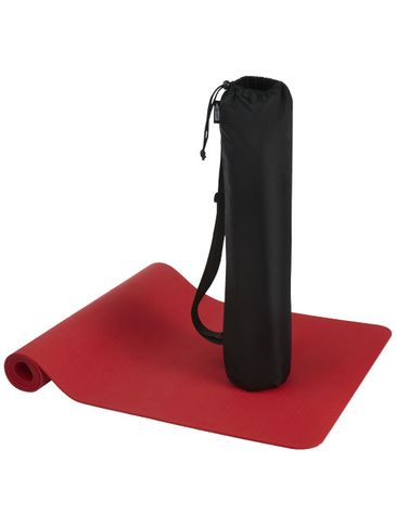 Virabha mata do jogi z TPE z recyklingu, czerwony