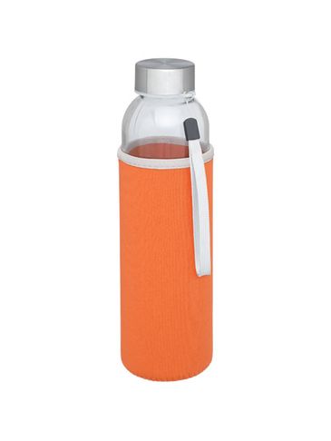 Bidon szklany Bodhi o pojemności 500 ml, pomarańczowy