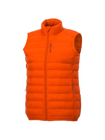 Ocieplany bezrękawnik damski Pallas, pomarańczowy