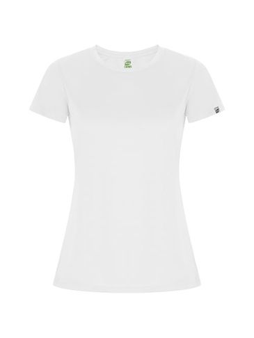 Imola sportowa koszulka damska z krótkim rękawem, biały