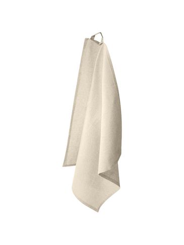 Ręcznik kuchenny Pheebs z bawełny/poliestru z recyklingu o gramaturze 200 g/m², naturalny melanż