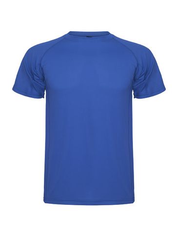 Montecarlo sportowa koszulka męska z krótkim rękawem, błękit królewski