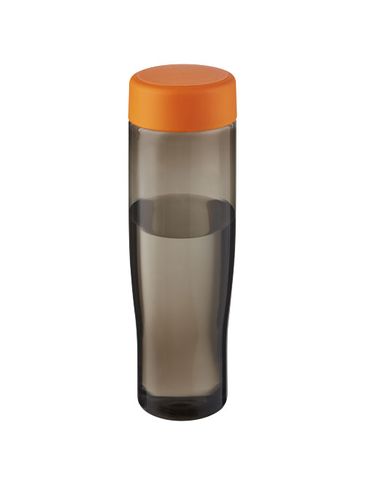 H2O Active® Eco Tempo 700 ml bidon z zakrętką, pomarańczowy / ciemnografitowy