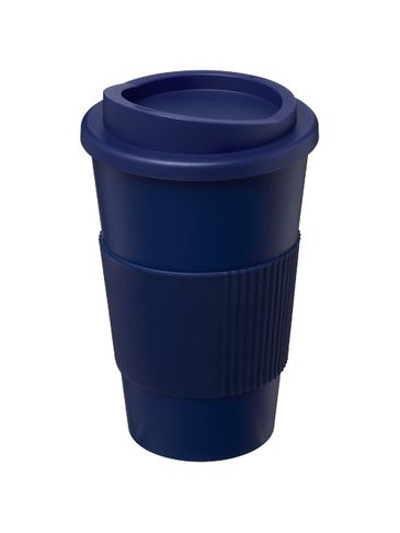 Americano® 350 ml termoizolowany kubek z uchwytem, ciemnoniebieski