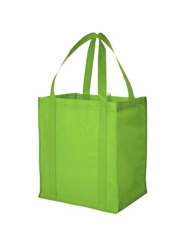 Torba na zakupy Liberty non woven, limonka