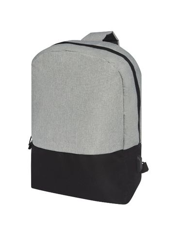 Plecak przez ramię na laptopa 15,6 cala Mono, szary / czarny