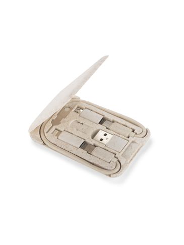 Stojak do telefonu z kablami do ładowania OLIN