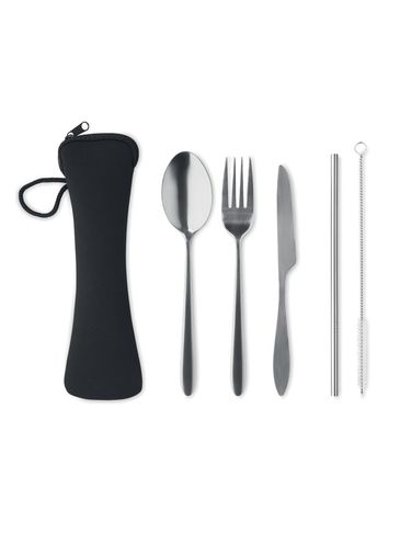 5 SERVICE - Zestaw sztućców, stal nierdz.