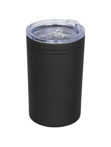 Kubek termiczny izolowany próżniowo Pika 330 ml, czarny