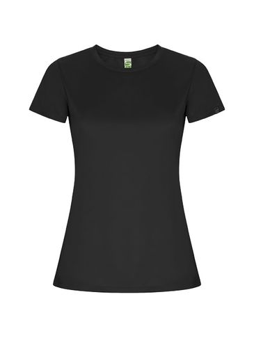 Imola sportowa koszulka damska z krótkim rękawem, dark lead