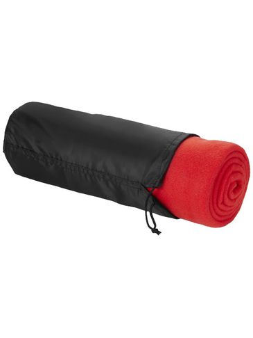 Koc z pokrowcem Huggy 150 x 120 cm, czerwony