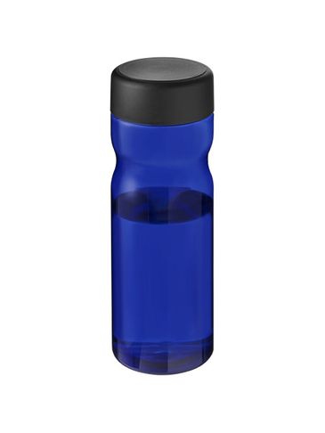 Butelka H2O Active® Eco Base 650 ml screw cap, niebieski / czarny