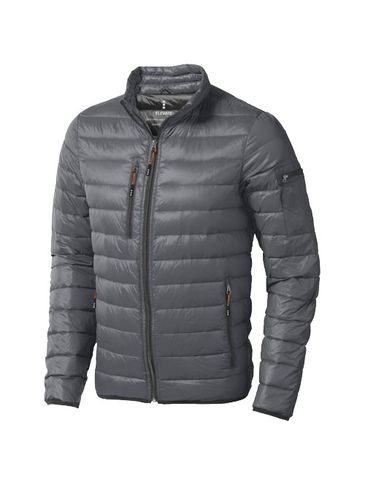 Męska lekka puchowa kurtka Scotia, stalowa szarość