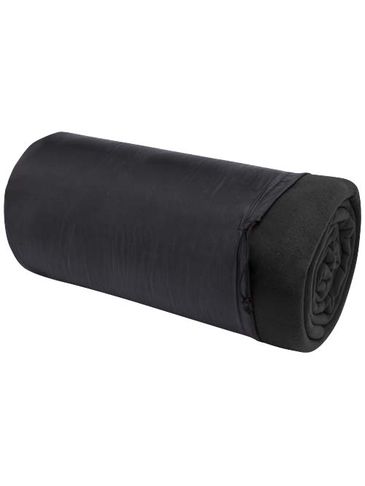 Huggy koc polarowy o wymiarach 220 x 250 cm, czarny