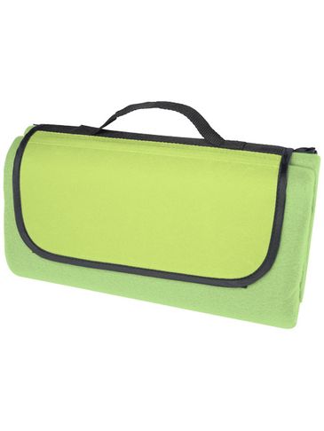 Salvie koc piknikowy z tworzyw sztucznych pochodzących z recyklingu, średniozielony