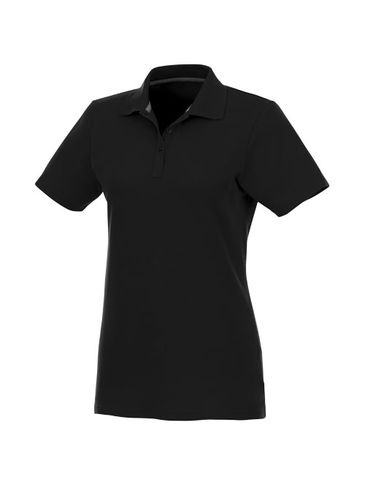 Helios - koszulka damska polo z krótkim rękawem, czarny