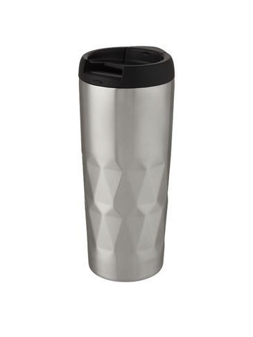 Prism miedziany, izolowany próżniowo kubek o pojemności 450 ml, srebrny