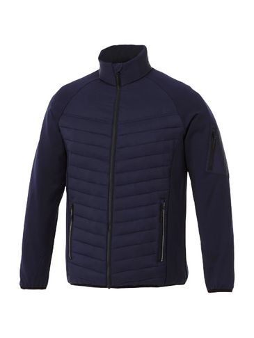 Męska kurtka hybrydowa Banff, granatowy