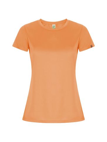 Imola sportowa koszulka damska z krótkim rękawem, fluor orange
