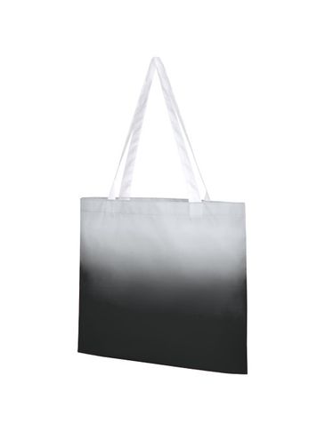 Gradientowa torba na zakupy Rio, czarny