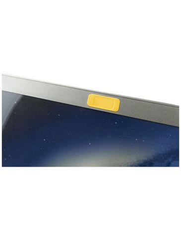 Blocker kamery internetowej, żółty