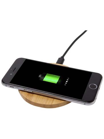 Essence bambusowa bezprzewodowa ładowarka indukcyjna 15 W, drewno