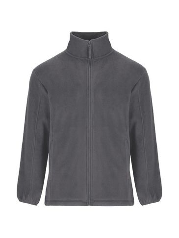 Artic męska kurtka polarowa z zamkiem błyskawicznym na całej długości, lead