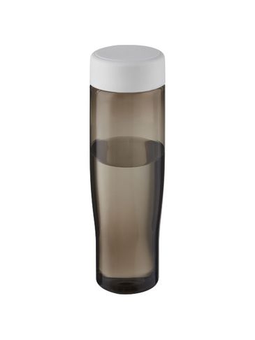 H2O Active® Eco Tempo 700 ml bidon z zakrętką, biały / ciemnografitowy
