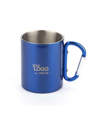 Kubek z karabińczykiem CAMP 250 ml