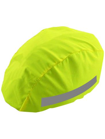 Odblaskowy pokrowiec na kask standard, neonowy żółty