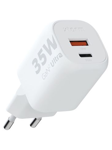 Xtorm XEC035 GaN² Ultra ładowarka ścienna o mocy 35 W, biały