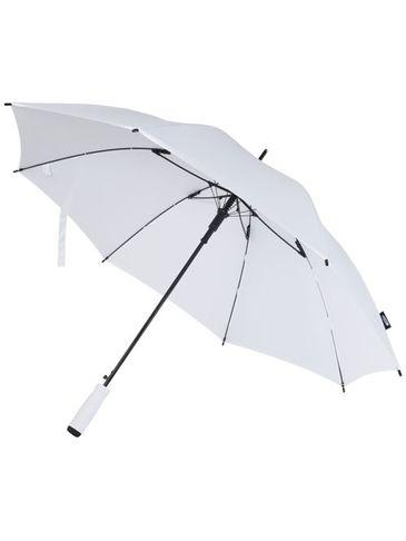 Niel automatyczny parasol o średnicy 58,42 cm wykonany z PET z recyklingu, biały