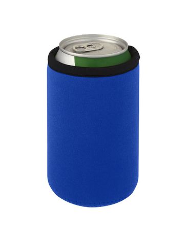 Uchwyt do puszki Vrie z neoprenu pochodzącego z recyklingu, błękit królewski
