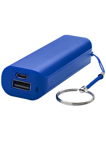 Powerbank 1200 mAh Span, błękit królewski