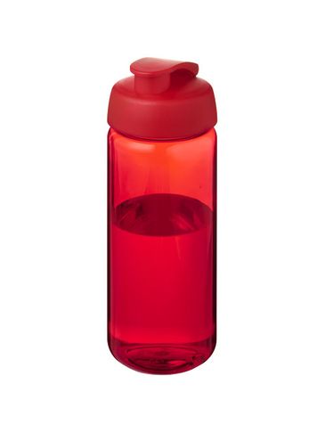 Bidon H2O Active® Octave Tritan™ o pojemności 600 ml, czerwony / czerwony