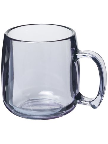 Kubek Classic wykonany z tworzywa sztucznego o pojemności 300 ml, przezroczysty bezbarwny