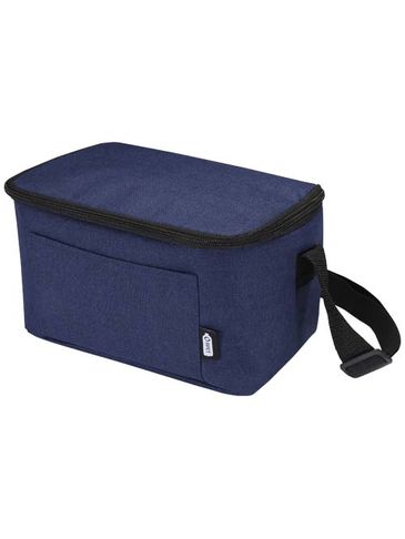 Tundra torba termoizolacyjna RPET z certyfikatem GRS na 6 puszek 5L, granatowy melanż