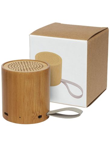 Bambusowy głośnik Bluetooth® Lako , piasek pustyni