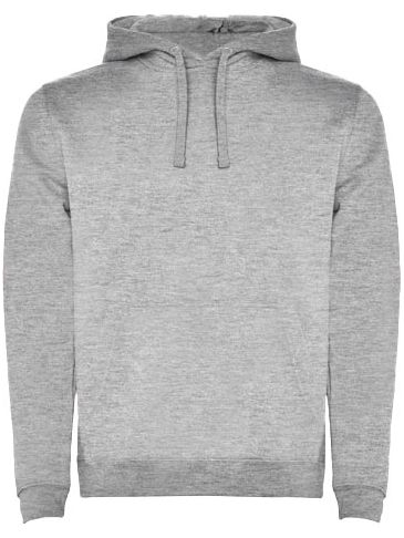 Urban męska bluza z kapturem, marl grey